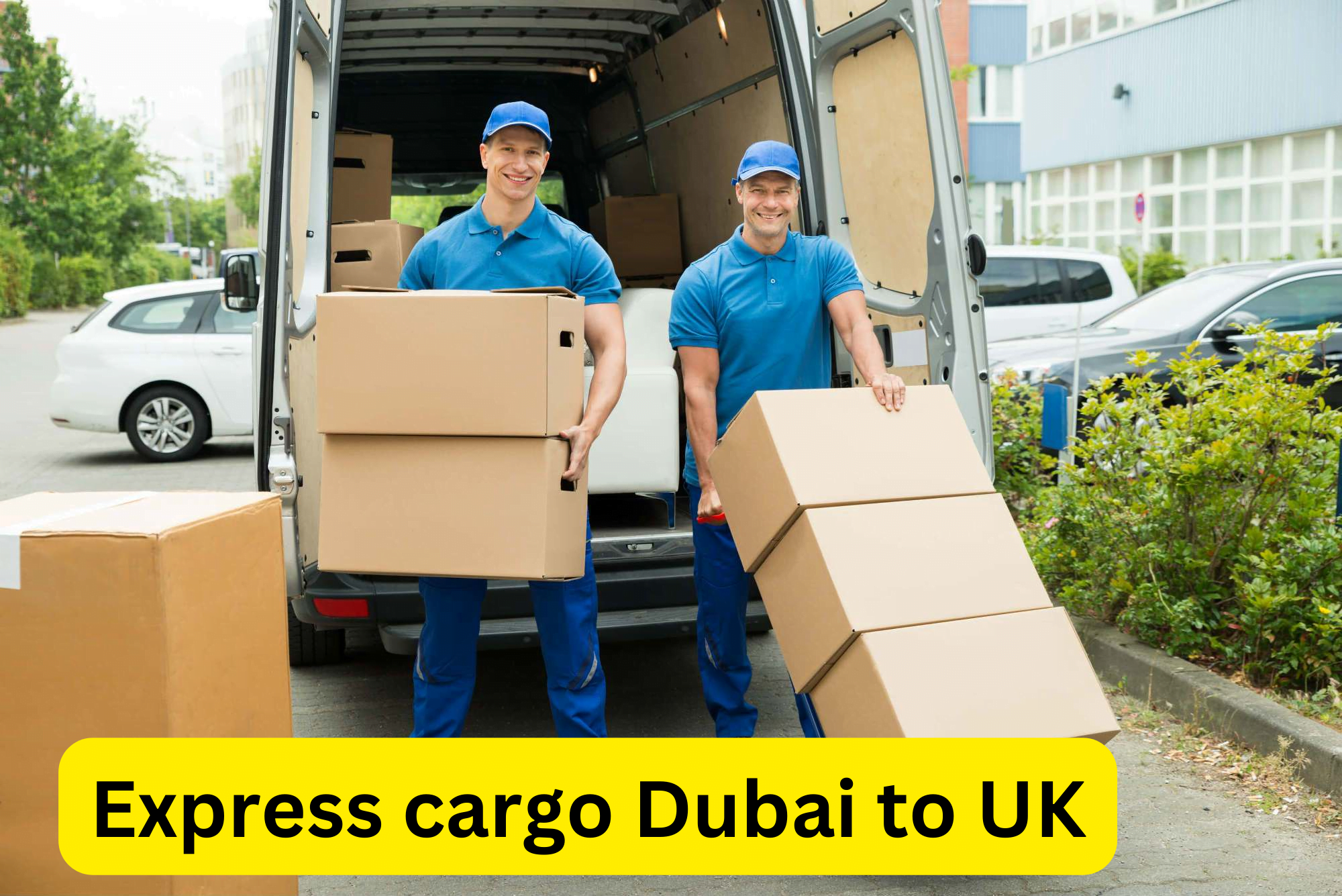 Express cargo Dubai to UK
