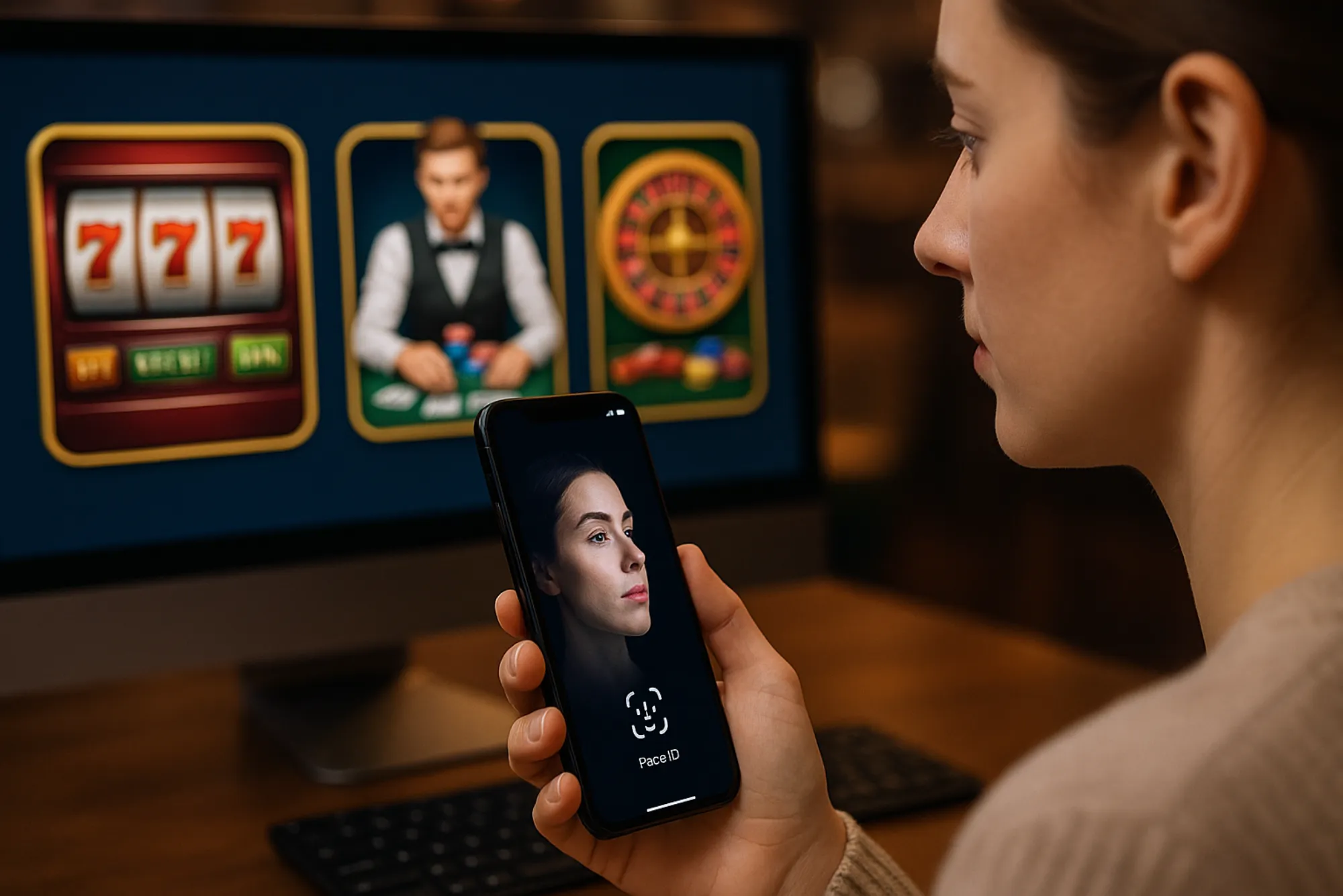 Can I use Face ID to log in to UK casino apps