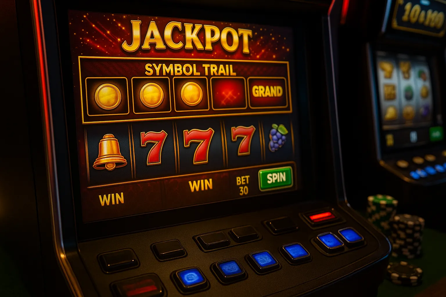 What are Symbol Trails in Jackpot Slots
