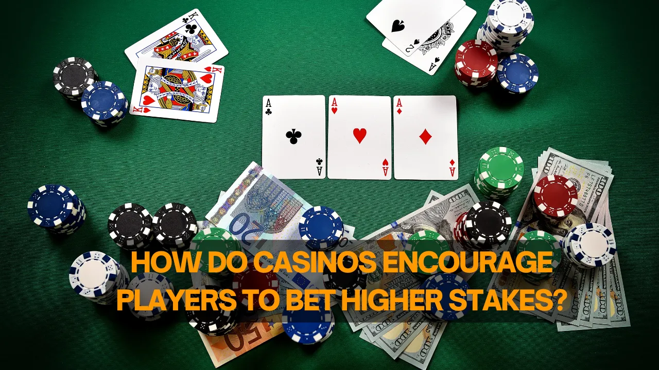 How Do Casinos Encourage Players to Bet Higher Stakes?