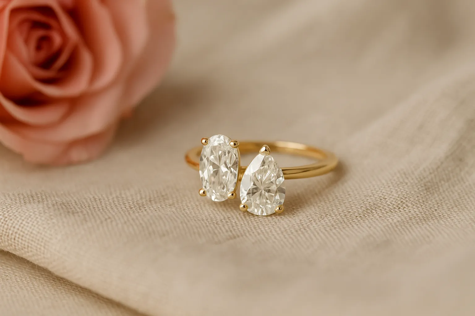 Toi et Moi Ring Lab Grown – A Modern Symbol of Love and Ethics